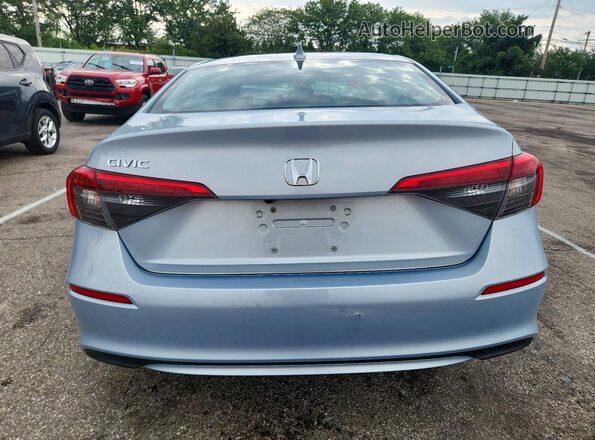 2HGFE1F72PH310423 2023 HONDA CIVIC Blue Rear view