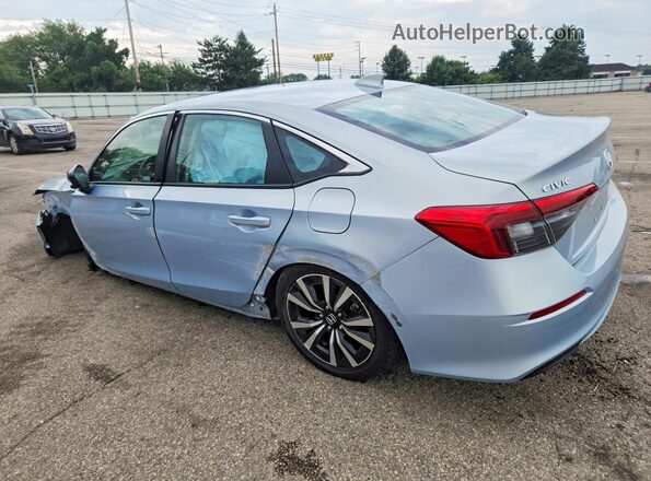 2HGFE1F72PH310423 2023 HONDA CIVIC Blue Rear left