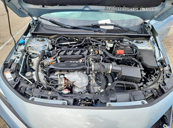 2HGFE1F72PH310423 2023 HONDA CIVIC Blue Rear interior view