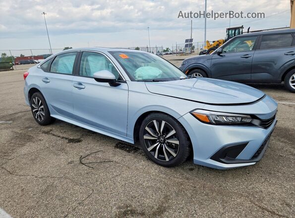 2HGFE1F72PH310423 2023 HONDA CIVIC Blue Front right