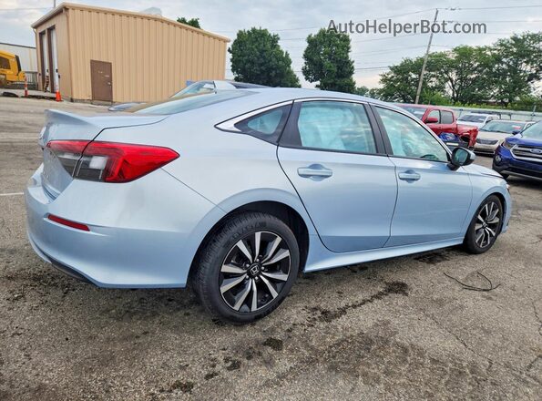 2HGFE1F72PH310423 2023 HONDA CIVIC Blue Rear right