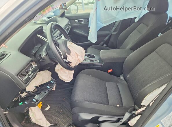 2HGFE1F72PH310423 2023 HONDA CIVIC Blue Front interior view