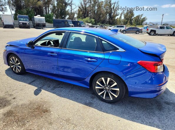 2HGFE1F72RH301417 2024 HONDA CIVIC Blue უკანა მარცხენა