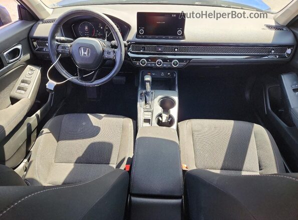 2HGFE1F72RH301417 2024 HONDA CIVIC Blue წინა პანელის ხედი