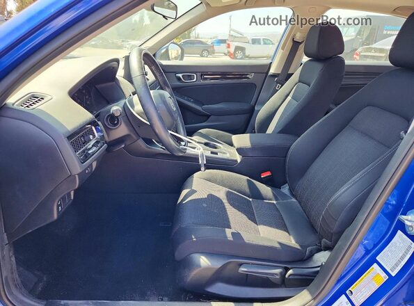 2HGFE1F72RH301417 2024 HONDA CIVIC Blue წინა სალონის ხედი