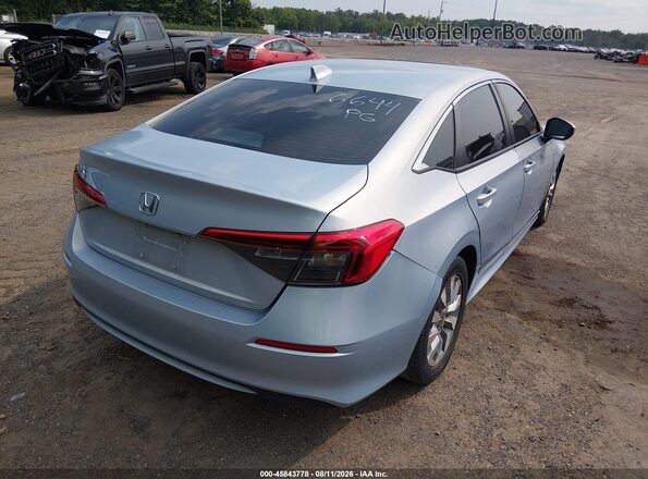 2HGFE1F73NH326644 2022 HONDA CIVIC Teal Հետևի աջ