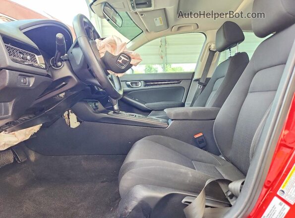 2HGFE1F73NH328944 2022 HONDA CIVIC Красный Вид салона спереди