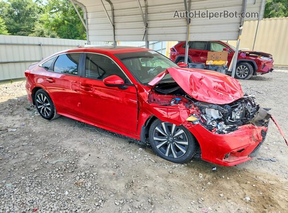 2HGFE1F73NH328944 2022 HONDA CIVIC Красный Передняя правая четверть