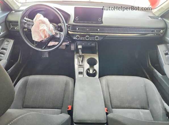 2HGFE1F73NH328944 2022 HONDA CIVIC Красный Вид панели приборов