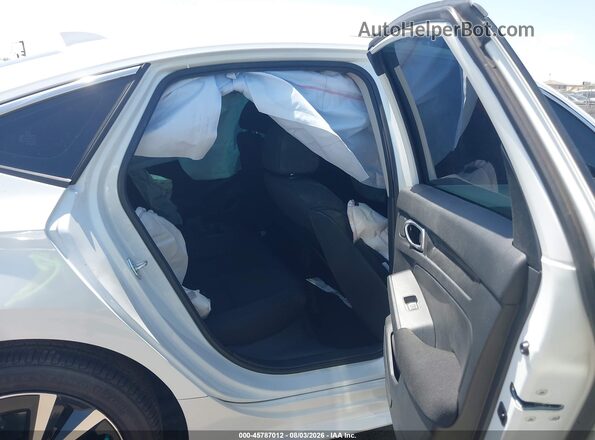 2HGFE1F73PH304565 2023 HONDA CIVIC White Widok naklejki z numerem VIN