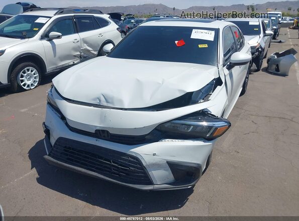 2HGFE1F73PH304565 2023 HONDA CIVIC White Widok z przodu