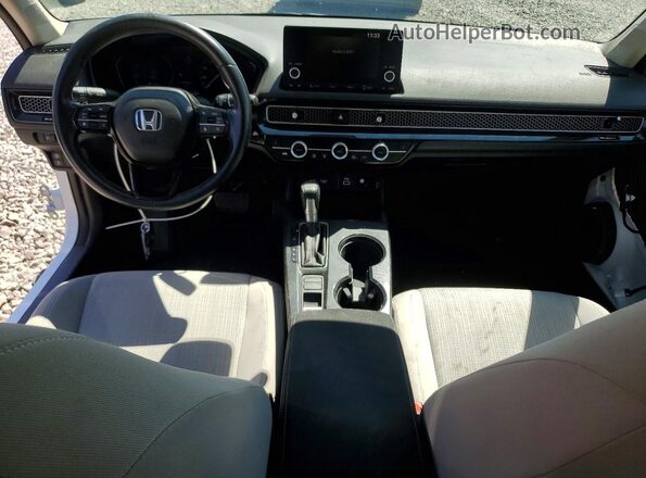 2HGFE1F73PH312777 2023 HONDA CIVIC White Vista del salpicadero