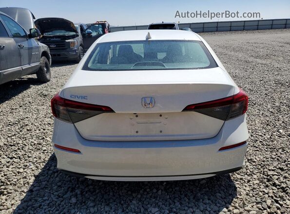 2HGFE1F73PH312777 2023 HONDA CIVIC White Vista trasera