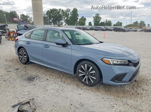 2HGFE1F73RH320882 2024 HONDA CIVIC Blue Передня права чверть