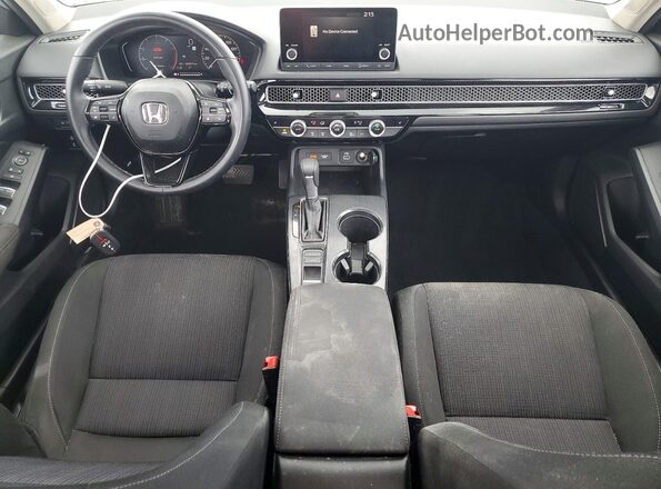 2HGFE1F73RH320882 2024 HONDA CIVIC Blue Вид панелі приладів