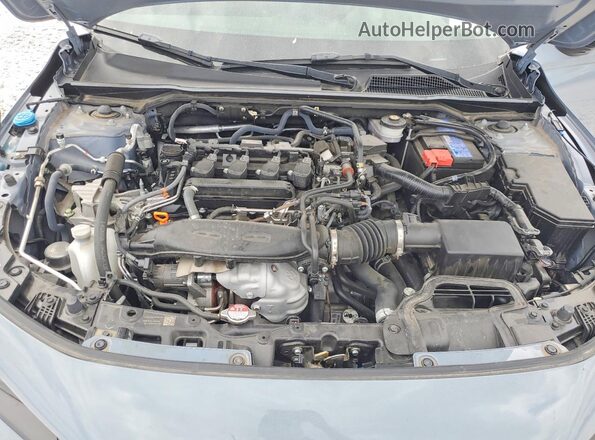 2HGFE1F73RH320882 2024 HONDA CIVIC Blue Вид задньої частини салону
