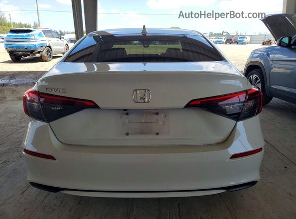 2HGFE1F73RH339822 2024 HONDA CIVIC White Հետևի տեսք