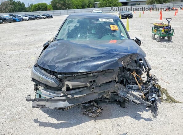 2HGFE1F74NH319833 2022 HONDA CIVIC Black Դիմացի տեսք