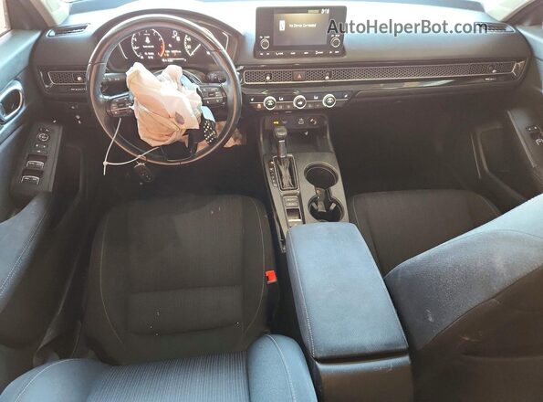 2HGFE1F75NH303642 2022 HONDA CIVIC Blue წინა პანელის ხედი
