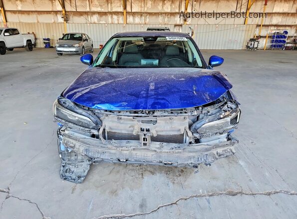 2HGFE1F75NH303642 2022 HONDA CIVIC Blue წინა ხედი