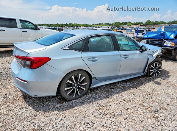 2HGFE1F75NH305083 2022 HONDA CIVIC Blue უკანა მარჯვენა
