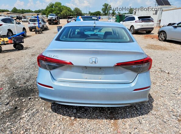 2HGFE1F75NH305083 2022 HONDA CIVIC Blue უკანა ხედი