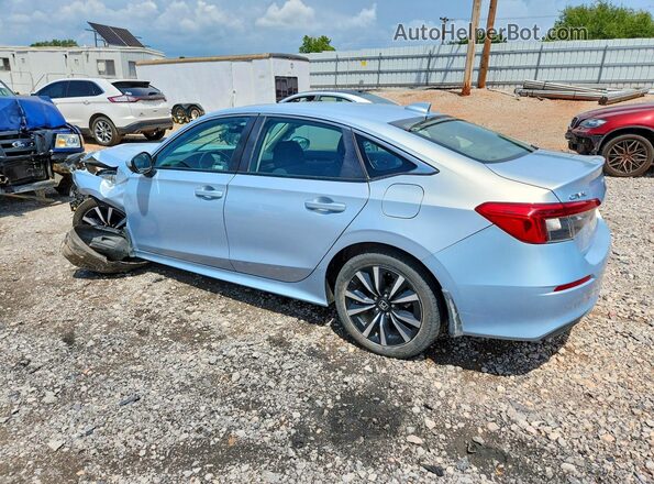 2HGFE1F75NH305083 2022 HONDA CIVIC Blue უკანა მარცხენა