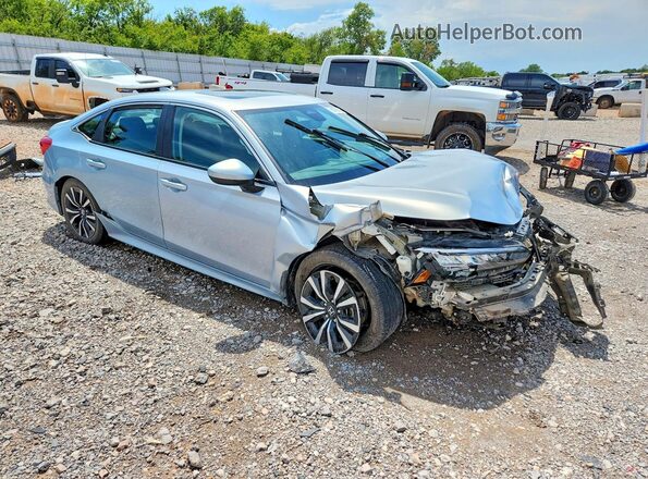 2HGFE1F75NH305083 2022 HONDA CIVIC Blue წინა მარჯვენა