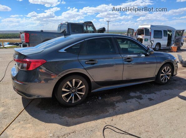 2HGFE1F75NH319131 2022 HONDA CIVIC Gray Tył prawy