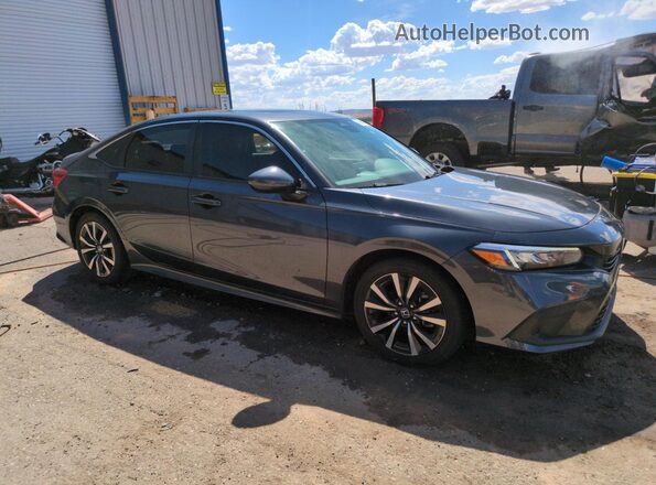 2HGFE1F75NH319131 2022 HONDA CIVIC Gray Przód prawy