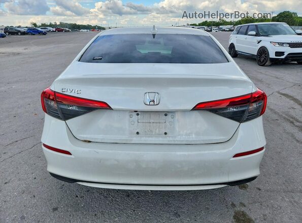 2HGFE1F75PH316250 2023 HONDA CIVIC White უკანა ხედი