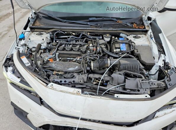 2HGFE1F75PH316250 2023 HONDA CIVIC White უკანა სალონის ხედი