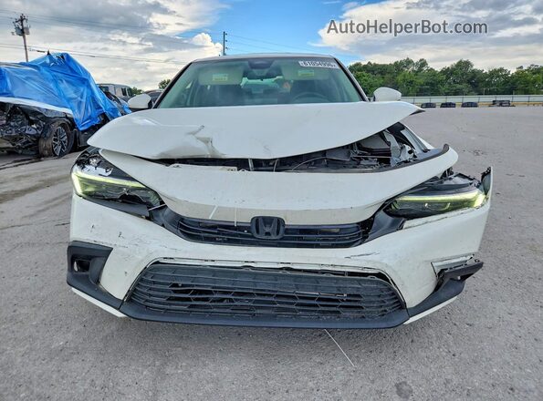2HGFE1F75PH316250 2023 HONDA CIVIC White წინა ხედი
