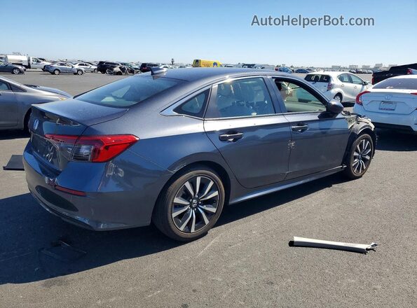 2HGFE1F75PH319455 2023 HONDA CIVIC Gray Հետևի աջ
