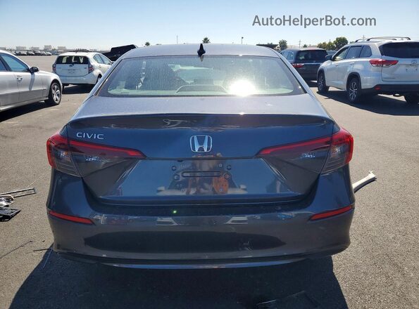 2HGFE1F75PH319455 2023 HONDA CIVIC Gray Հետևի տեսք