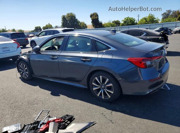2HGFE1F75PH319455 2023 HONDA CIVIC Gray Հետևի ձախ