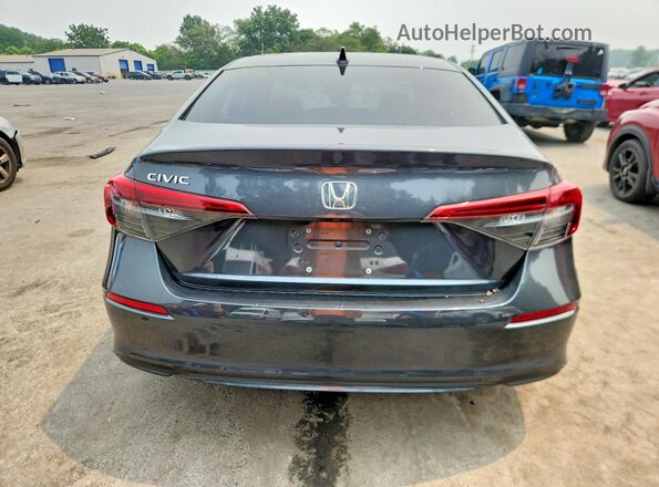 2HGFE1F75RH311794 2024 HONDA CIVIC Gray უკანა ხედი