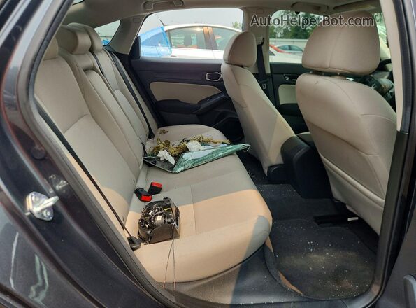 2HGFE1F75RH311794 2024 HONDA CIVIC Gray უკანა სავარძლების ხედი