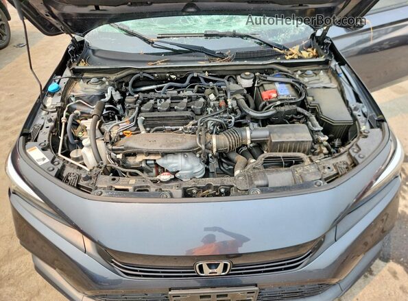 2HGFE1F75RH311794 2024 HONDA CIVIC Gray უკანა სალონის ხედი