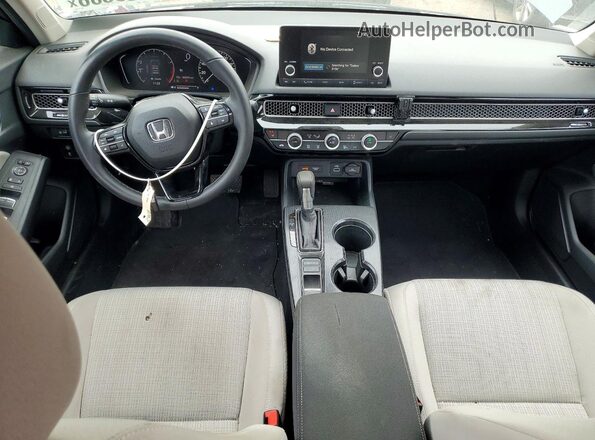 2HGFE1F75RH317241 2024 HONDA CIVIC Gray Առջևի վահանակի տեսք