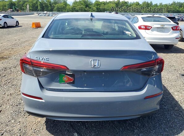 2HGFE1F75RH336890 2024 HONDA CIVIC Blue Вид ззаду