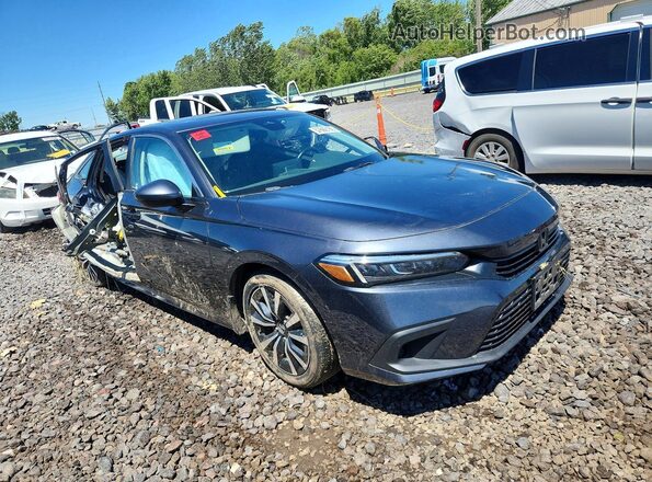 2HGFE1F76RH326613 2024 HONDA CIVIC Gray Delantero derecho