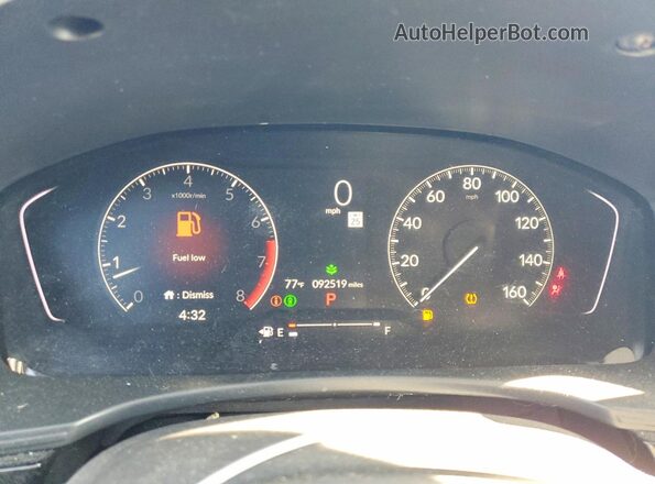 2HGFE1F77PH312880 2023 HONDA CIVIC White Սարքավորումների վահանակի տեսք