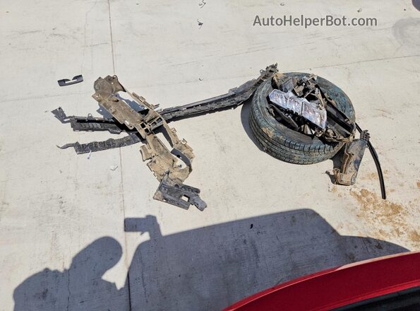 2HGFE1F78NH305613 2022 HONDA CIVIC Красный Вид подкапотного пространства