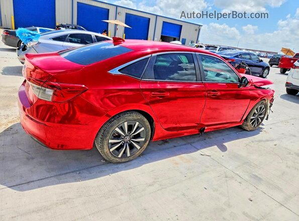 2HGFE1F78NH305613 2022 HONDA CIVIC Красный Задняя правая четверть