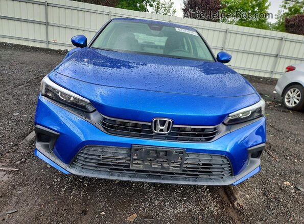 2HGFE1F78NH310701 2022 HONDA CIVIC Blue Vista frontal