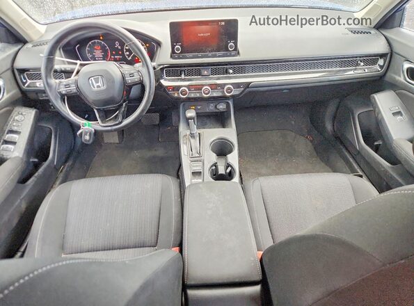 2HGFE1F78NH310701 2022 HONDA CIVIC Blue Vista del salpicadero