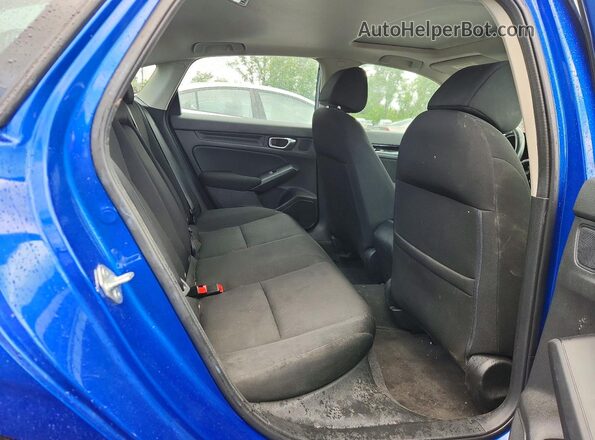 2HGFE1F78NH310701 2022 HONDA CIVIC Blue Vista de los asientos traseros