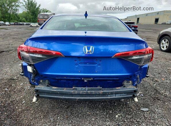 2HGFE1F78NH310701 2022 HONDA CIVIC Blue Vista trasera