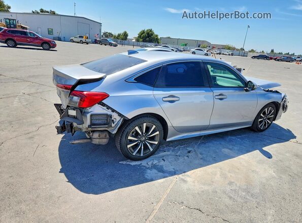 2HGFE1F78NH312450 2022 HONDA CIVIC Silver უკანა მარჯვენა